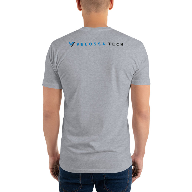 Velossa Tech Black Logo Short Sleeve Shirt