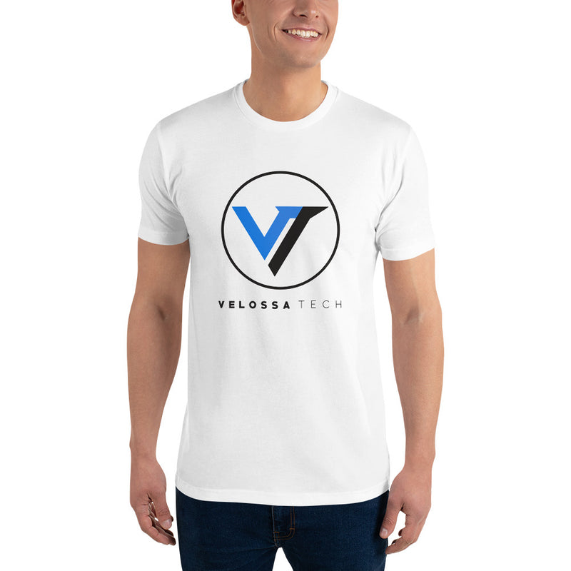 Velossa Tech Black Logo Short Sleeve Shirt