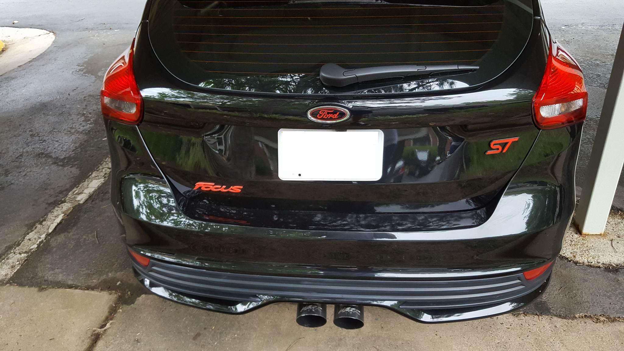 2013-2019 Focus ST "Focus" Emblem - Rear