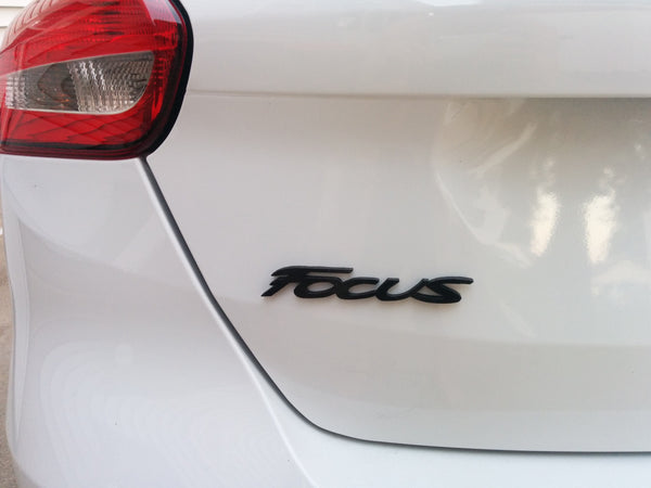 2013-2019+ Focus ST "Focus" Emblem - Rear